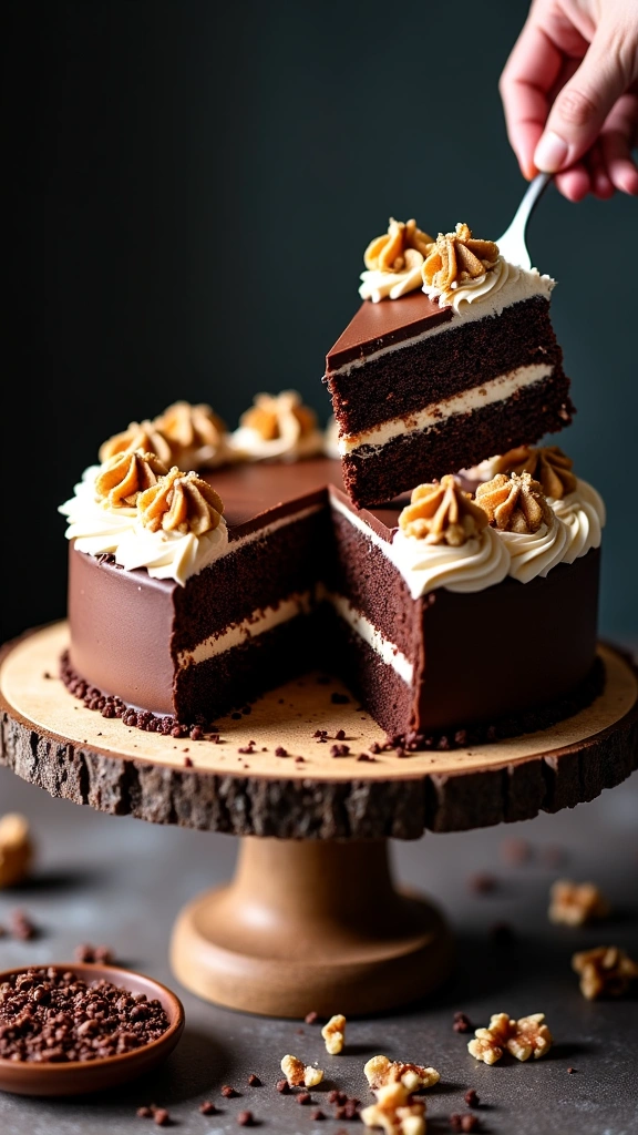 Bolo de Chocolate e Cupuaçu