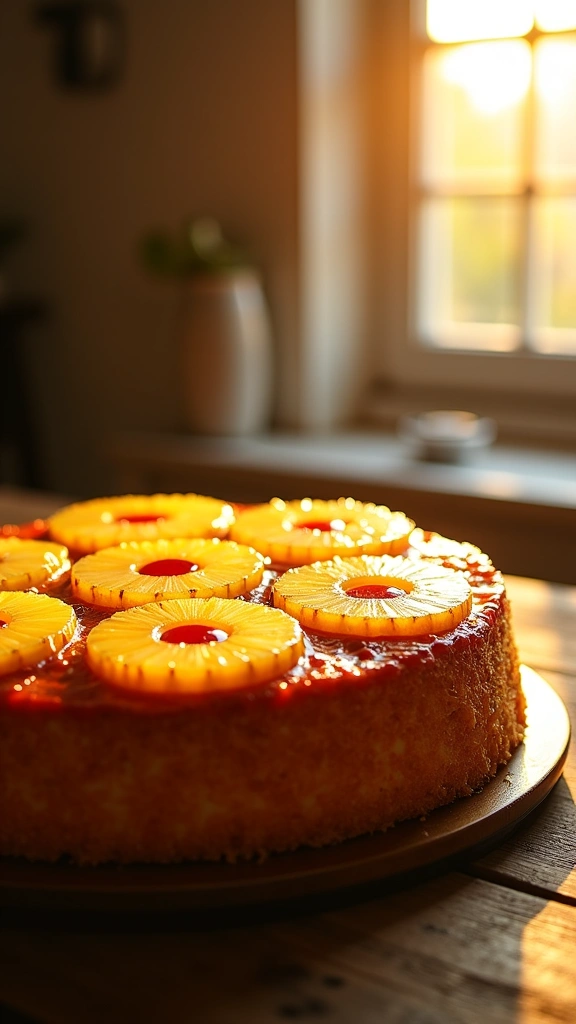 Bolo de Abacaxi e Coco