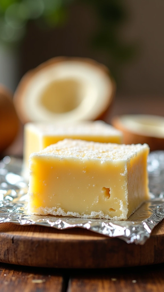 Bolo Gelado de Coco Cremoso