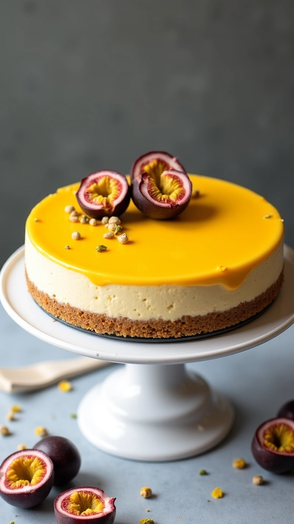 Cheesecake de Maracujá