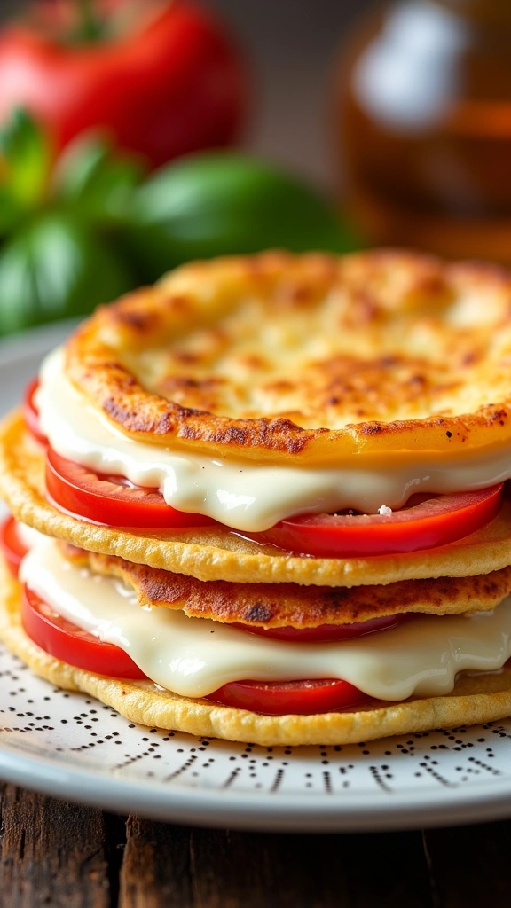 Crepioca com Queijo Branco
