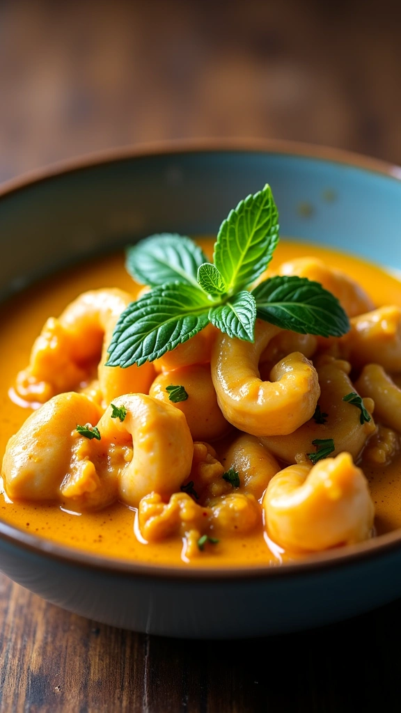 Frango com Curry e Leite de Coco