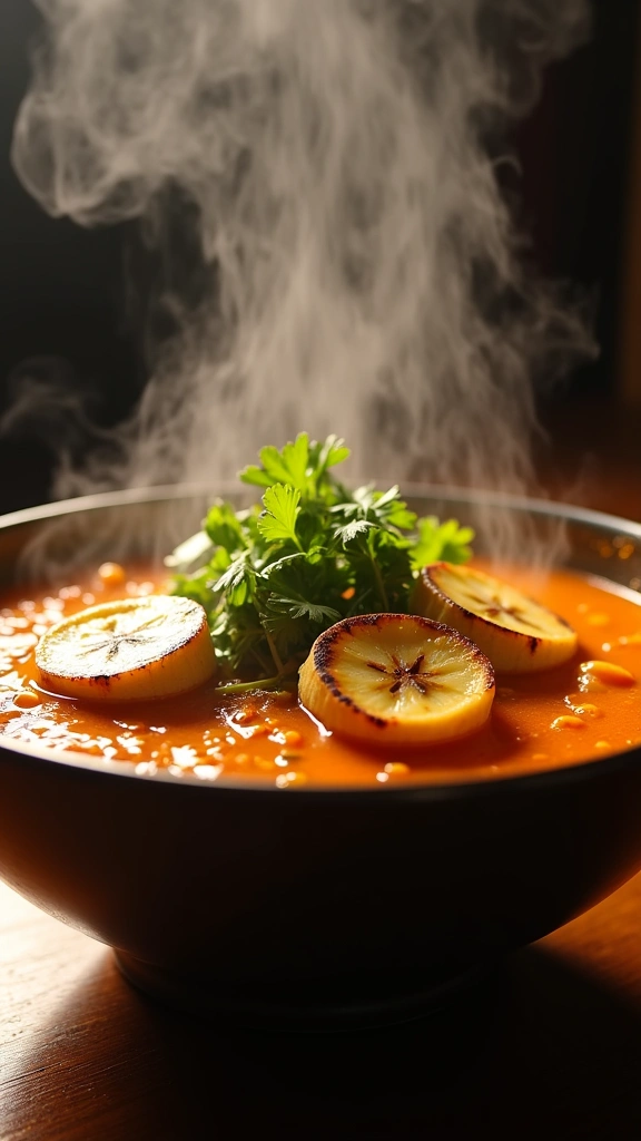 Moqueca de Cação com Banana-da-Terra