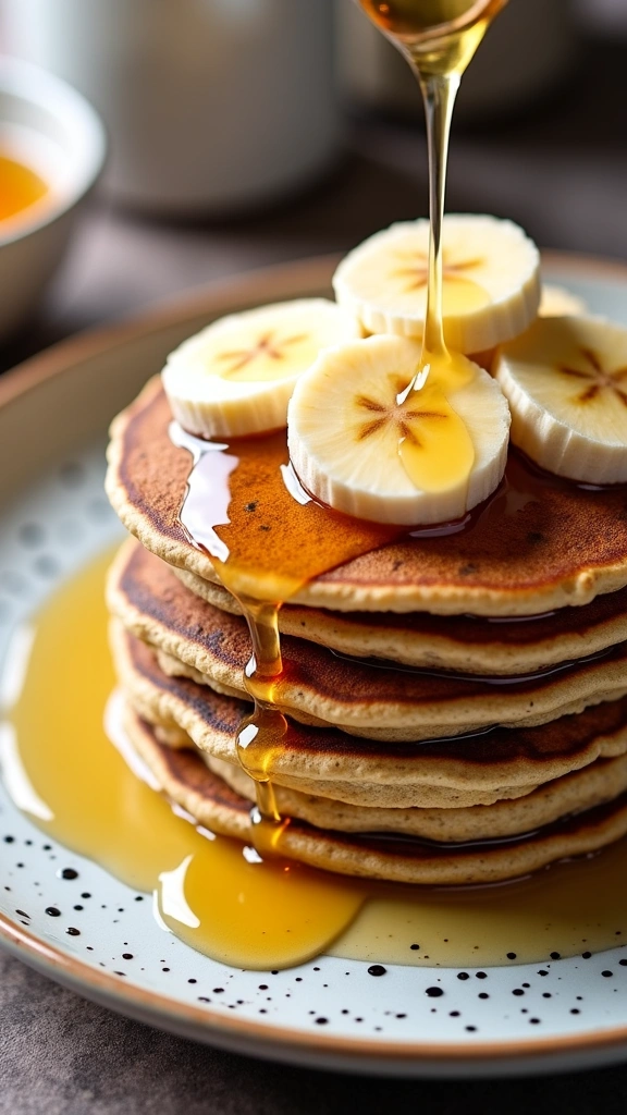 Panqueca de Banana e Aveia