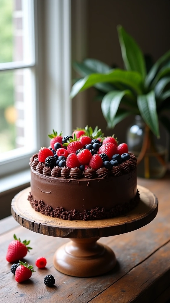 Bolo de Chocolate Delicioso