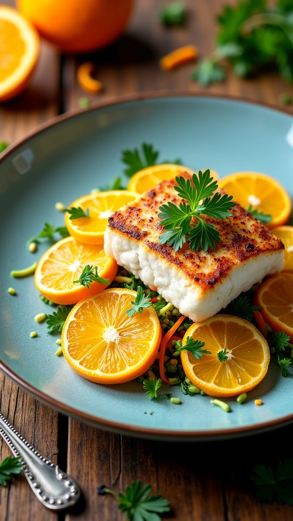Salada de Laranja com Bacalhau