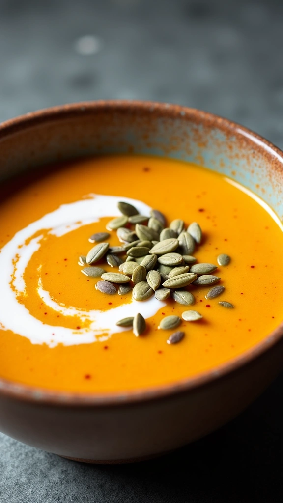 Sopa de Abóbora Detox