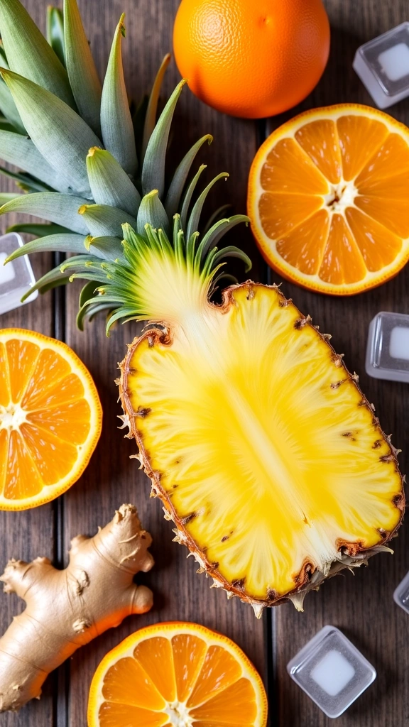 Suco Energizante 🍍🍊