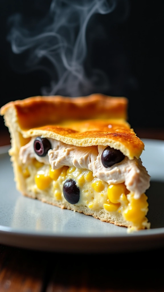 Torta de Frango Cremosa