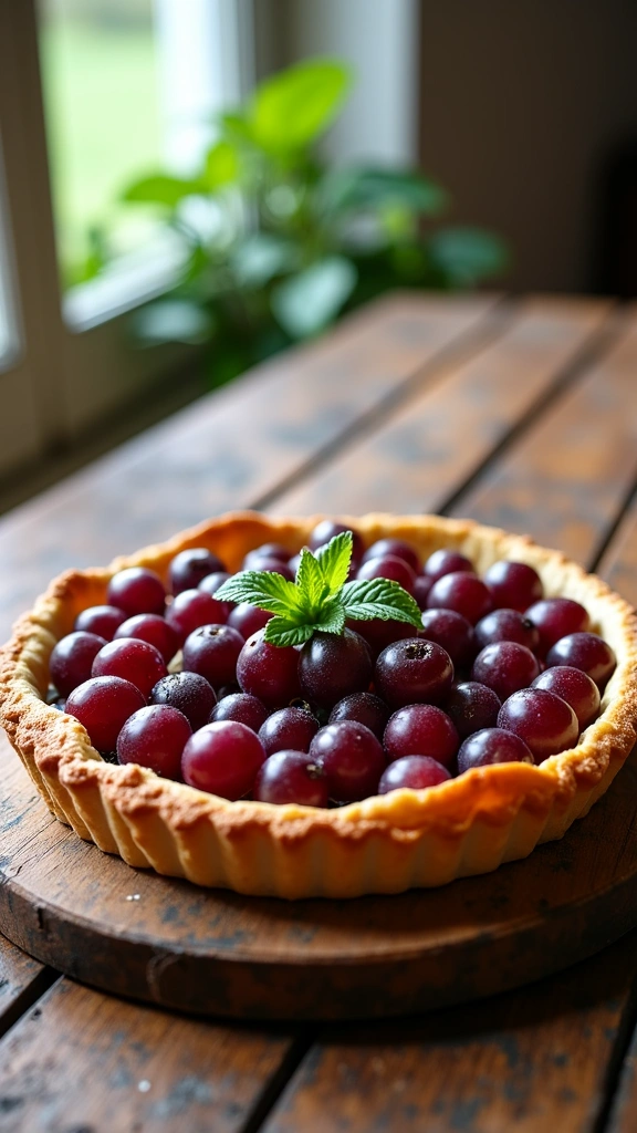 Torta de Uva-Itália