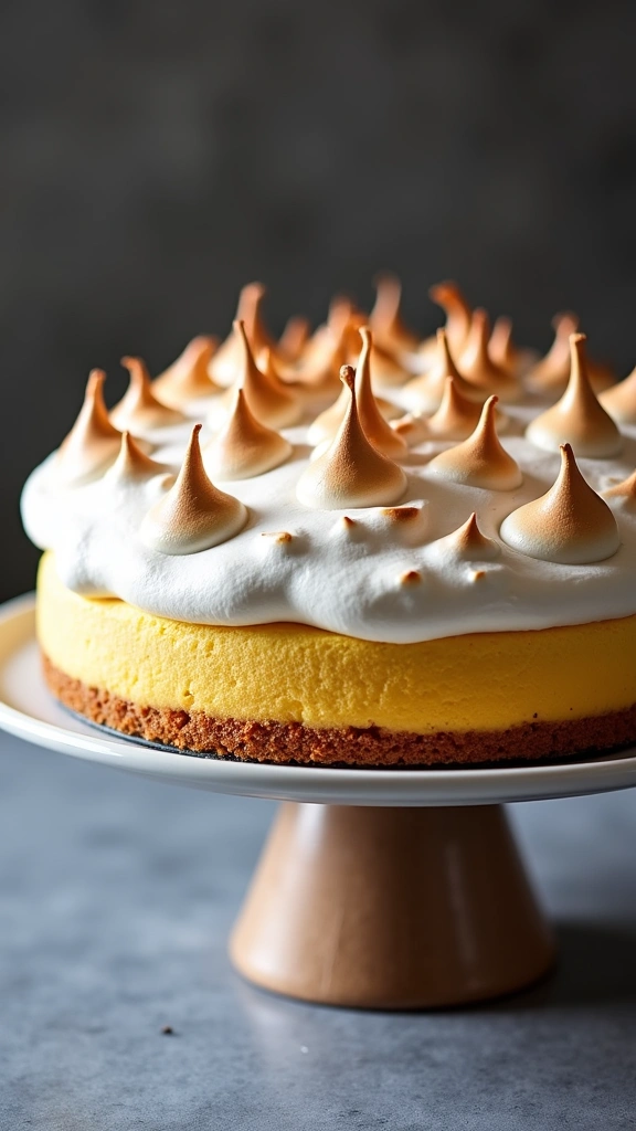 Torta Macrom de Coco Queimado